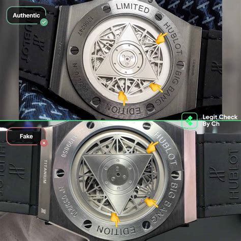 fake hublot watch straps|how to check authentic hublot.